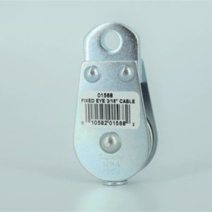 1-1/2″ Fixed Eye Pulley Block; 1 Sheave