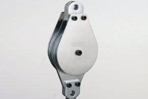 Deadman Fixed Eye Pulley Block with 2 Sheaves