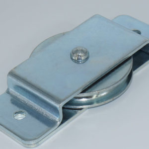 2” Deck Pulley Block Single Sheave for 3/16” Wire Rope