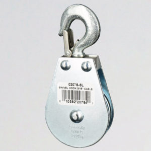 Swivel Hook with Latch 5 tons Max Load RENFROE SB05.0S4.5BH Snatch Block 