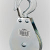 3" Swivel Hook Pulley Block; Steel Latch; 5/16" Rope - Image 2