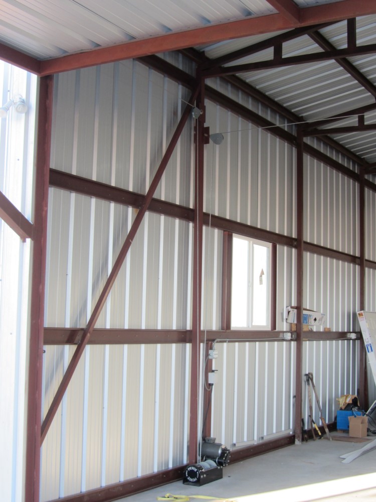 Industrial overhead door uses Block’s heavy duty pulleys in various options to easily open and close hanger door