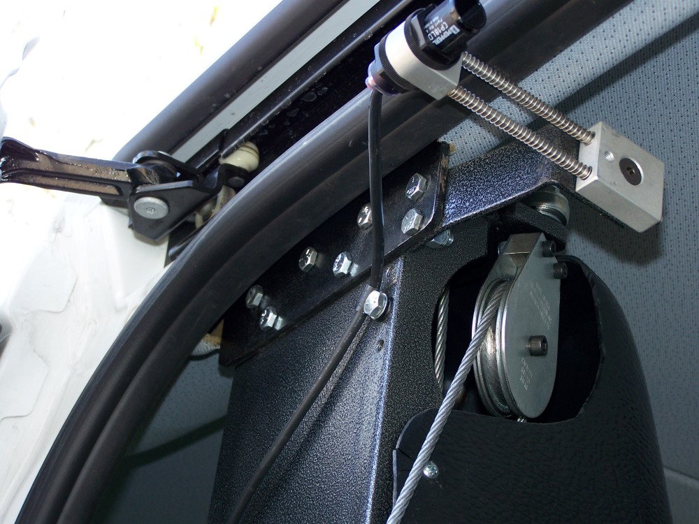 BlockDivision.com pulley block system for wheelchair van lift